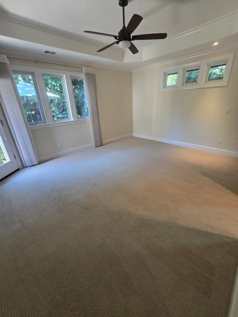 Wall-to-wall carpet installation by The Flooring Design Center in Campbell, CA
