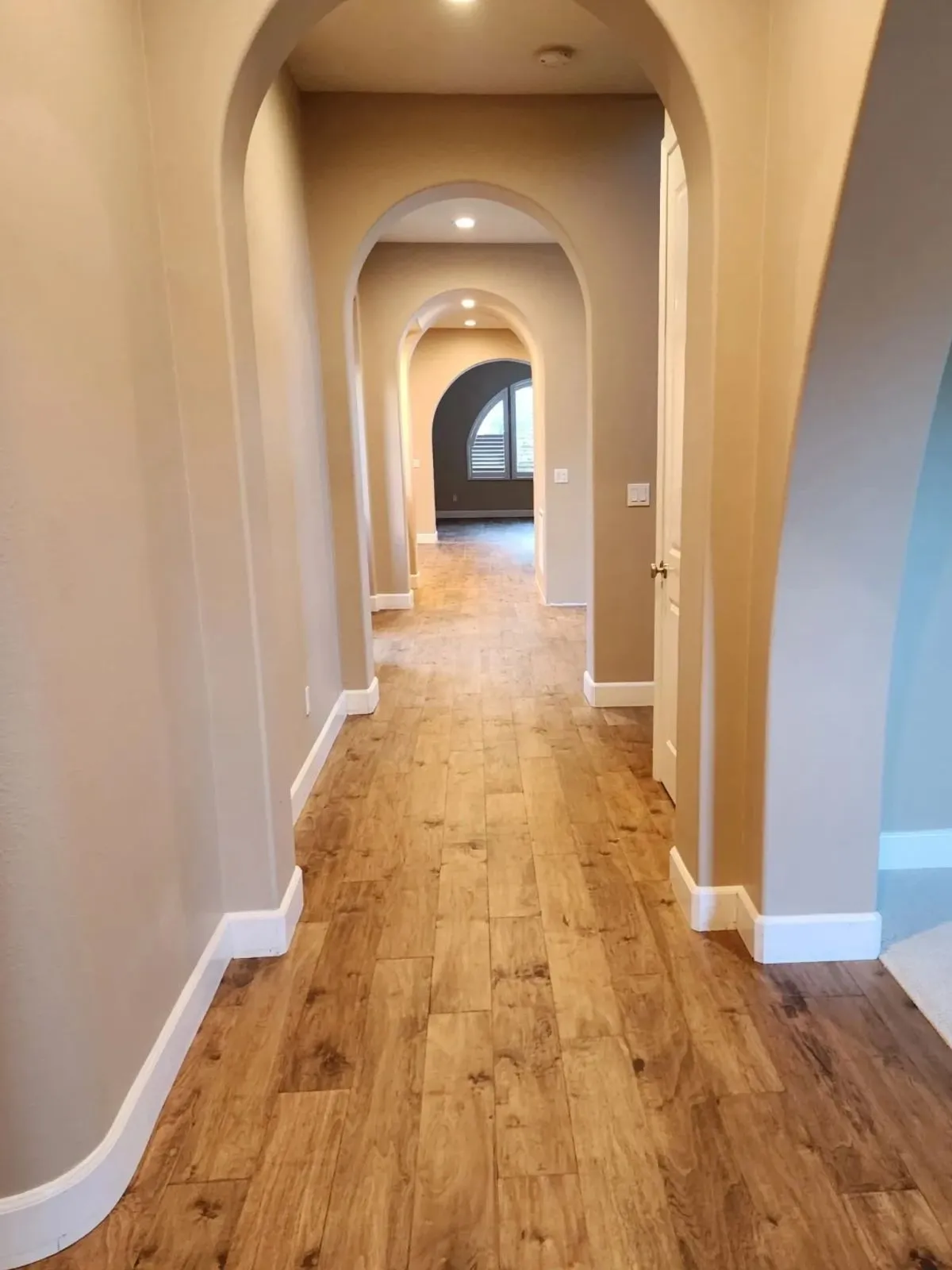 Engineered hardwood flooring installation by The Flooring Design Center in the South Bay