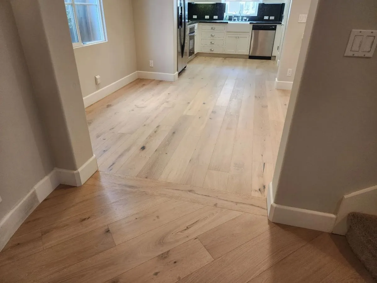 Laminate flooring installation by The Flooring Design Center near Campbell, CA